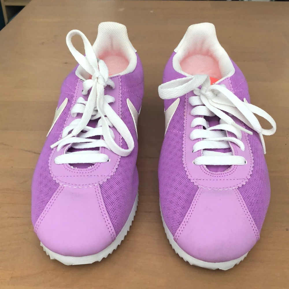 Purple Nike Cortez